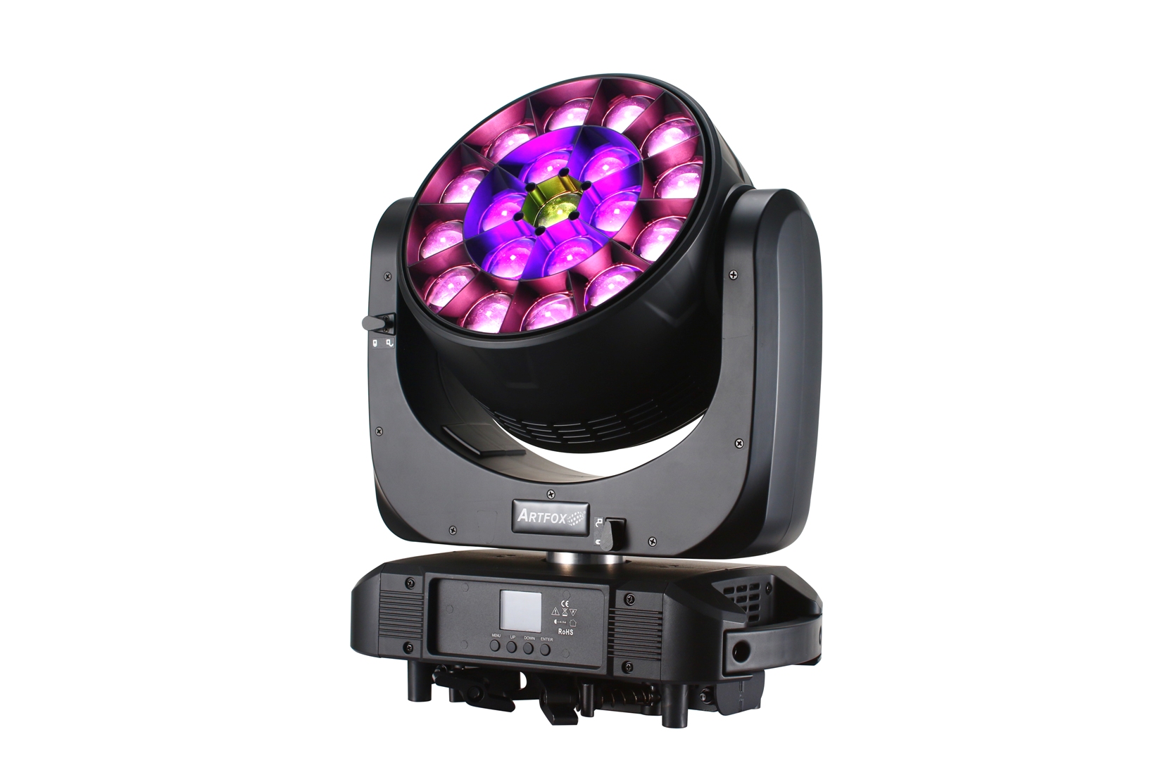 LED Moving Head:Beam Wash 2-in-1, 19x40w RGBW, Pixel Tech